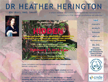 Tablet Screenshot of drheatherherington.com